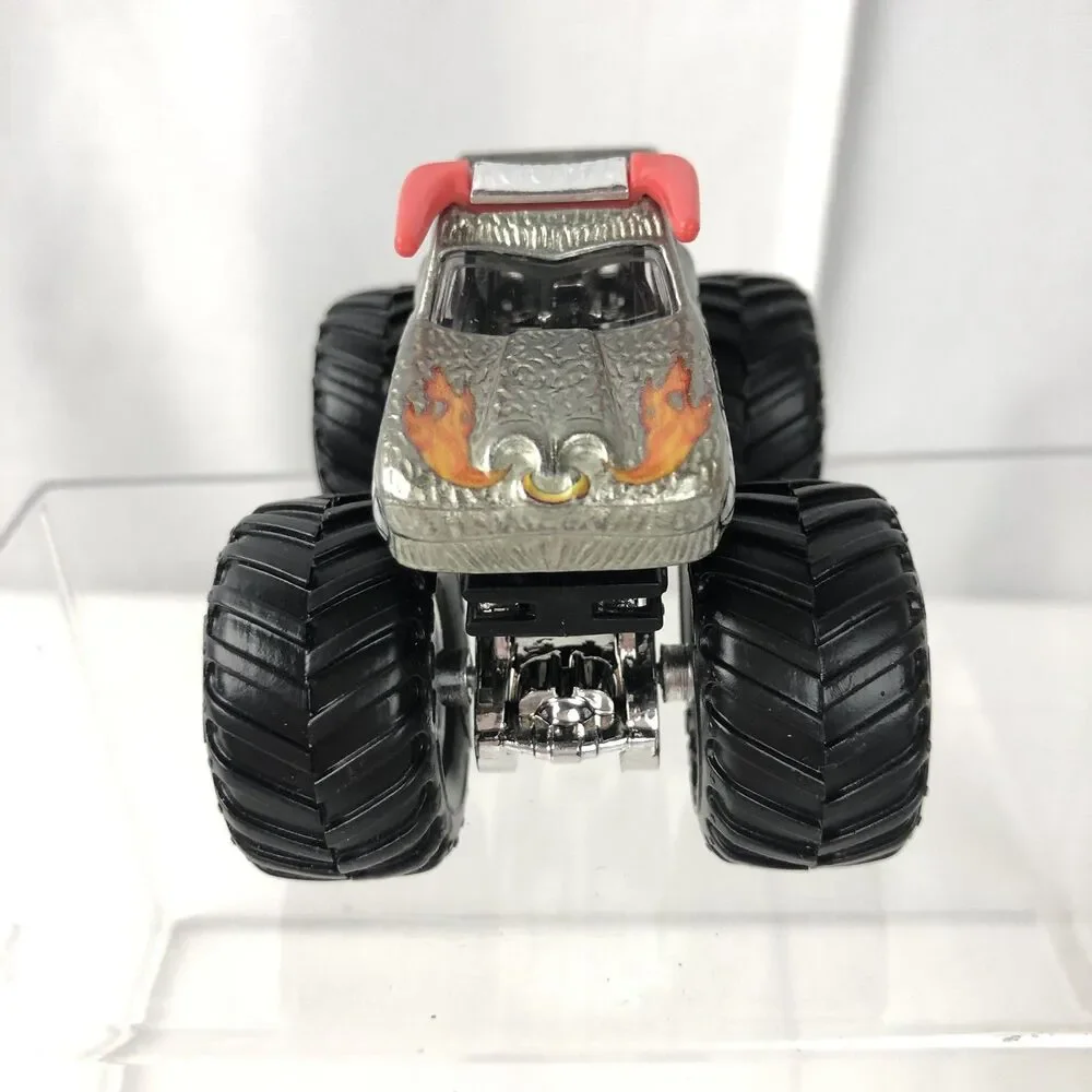 Hot Wheels Monster Jam Truck 25th Anniversary Silver El Toro Loco 1:64 HTF